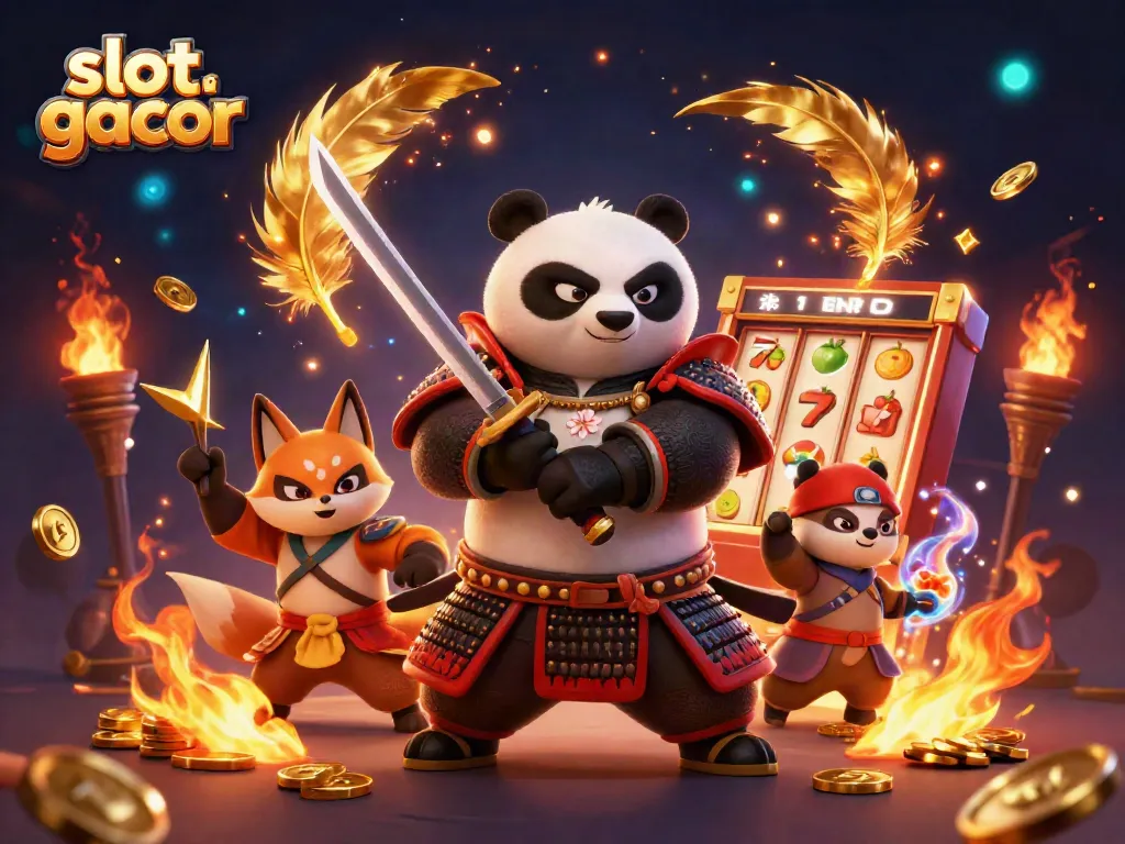 Menangkan jackpot dengan slot gacor di arena karakter kartun 3D