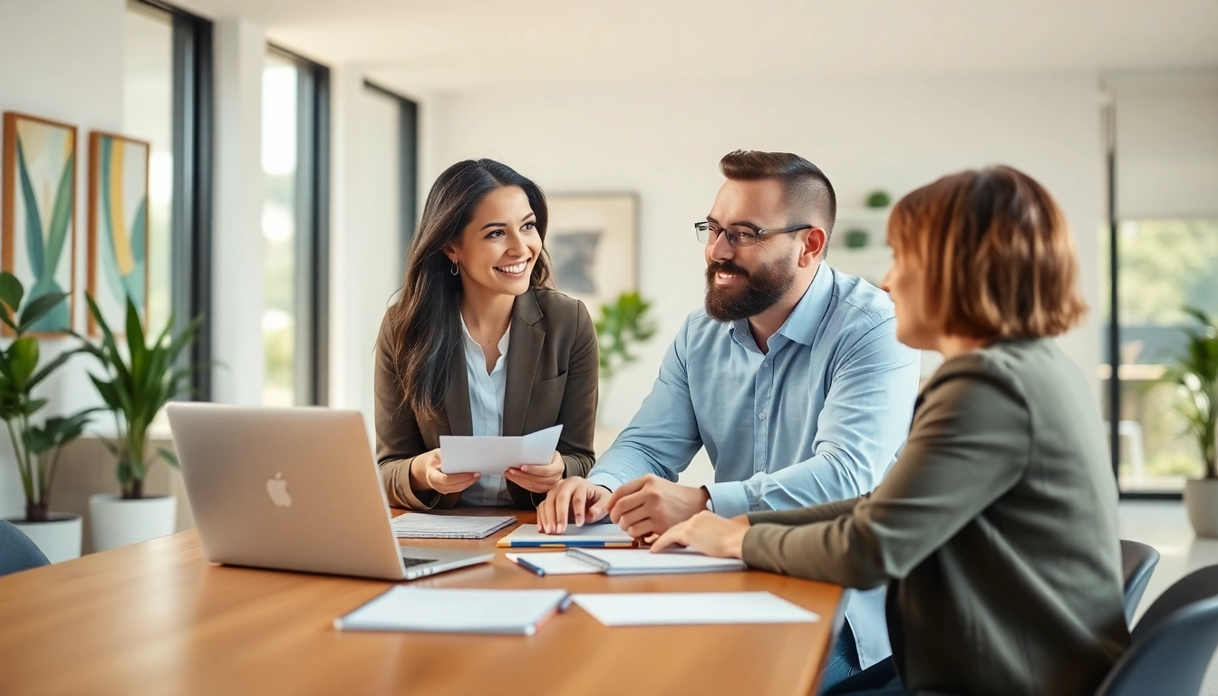 Career coaching session with a dedicated coach guiding a client through aspirations and goals.
