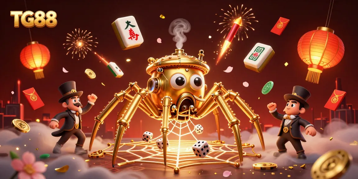 Experience thrilling gameplay at TG88 with vibrant casino elements and characters in action.